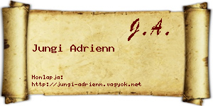 Jungi Adrienn névjegykártya